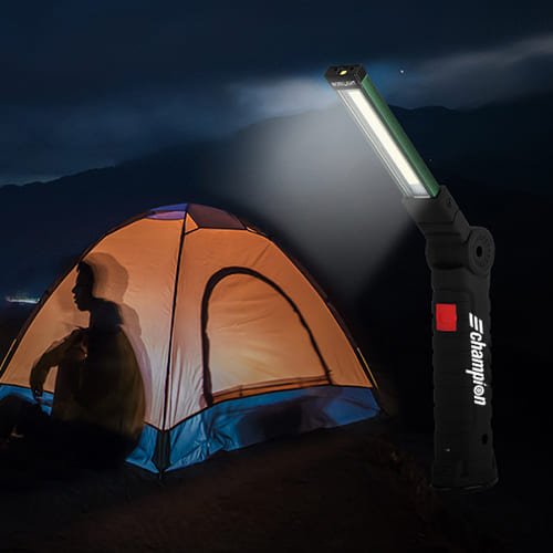 rechargeable work light for camping use